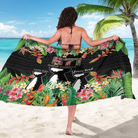 671 Guam Personalised Sarong Latte Stone and Tropical Flowers LT9 - Polynesian Pride