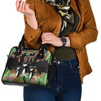 671 Guam Personalised Shoulder Handbag Latte Stone and Tropical Flowers LT9 - Polynesian Pride