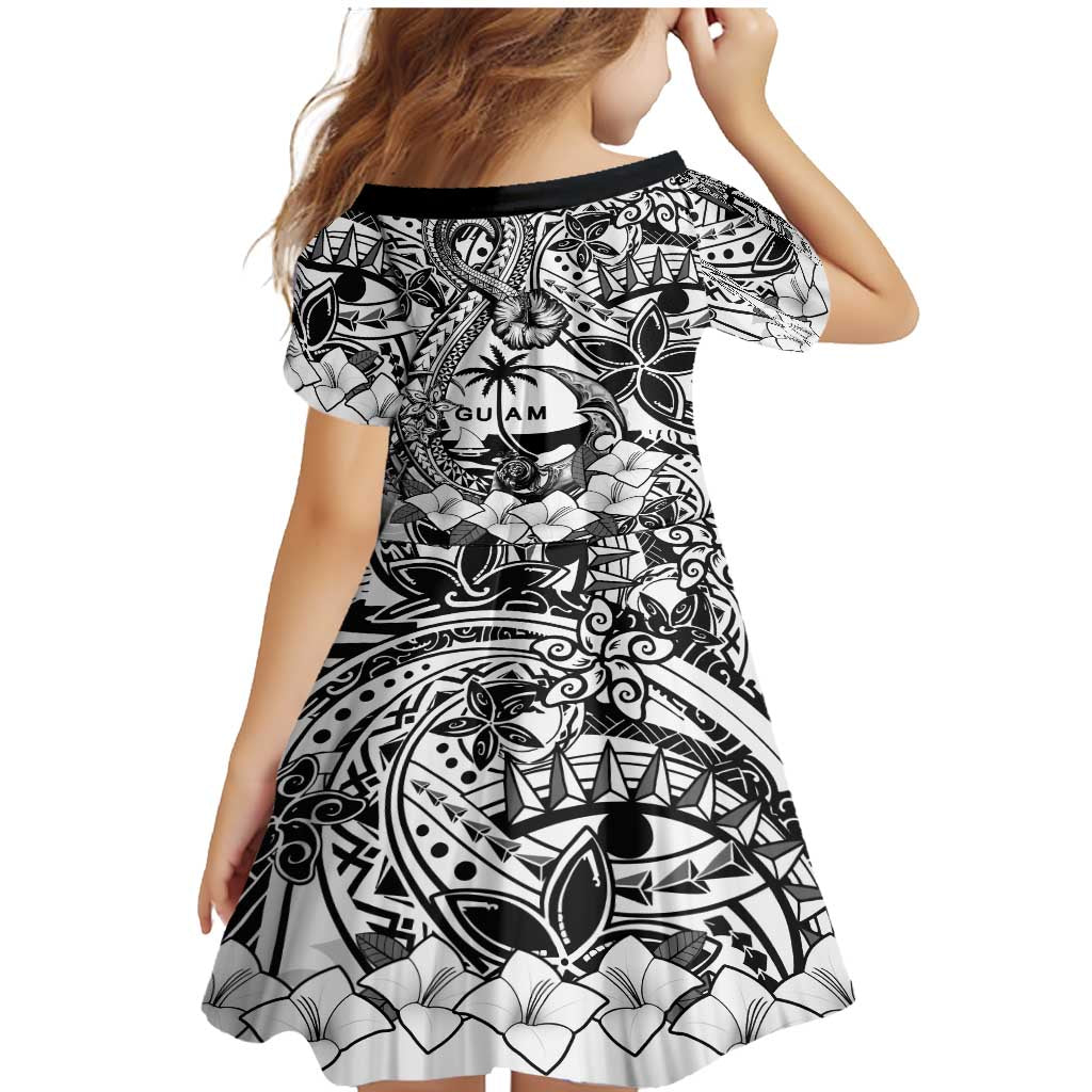 Guam Hafa Adai Guasali Flowers Family Matching Mermaid Dress and Hawaiian Shirt LT9 - Polynesian Pride