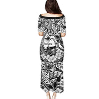 Guam Hafa Adai Guasali Flowers Family Matching Puletasi and Hawaiian Shirt LT9 - Polynesian Pride