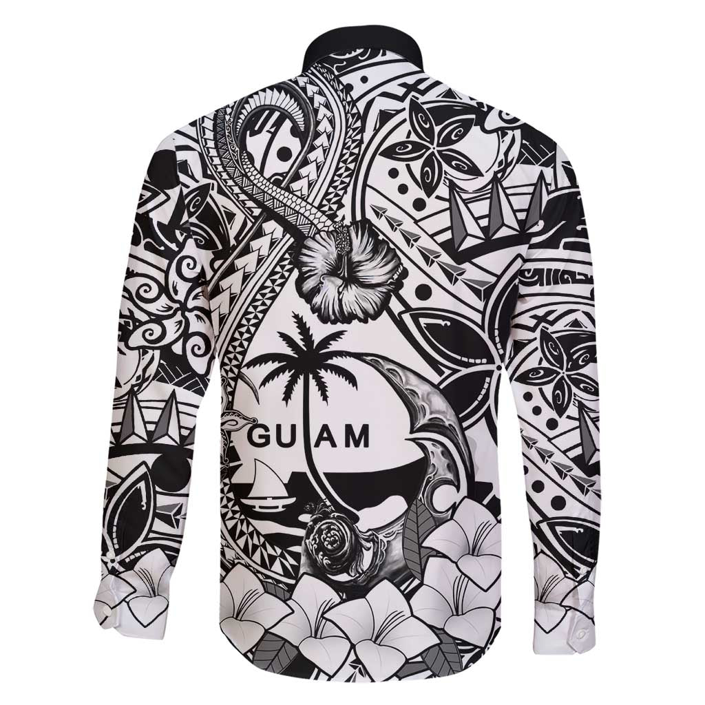 Guam Hafa Adai Guasali Flowers Family Matching Short Sleeve Bodycon Dress and Hawaiian Shirt LT9 - Polynesian Pride