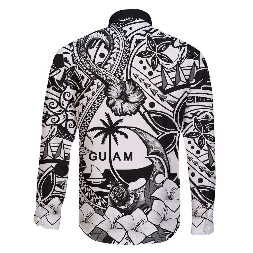 Guam Hafa Adai Guasali Flowers Family Matching Summer Maxi Dress and Hawaiian Shirt LT9 - Polynesian Pride