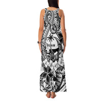 Guam Hafa Adai Guasali Flowers Family Matching Tank Maxi Dress and Hawaiian Shirt LT9 - Polynesian Pride
