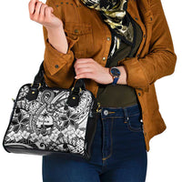 Guam Hafa Adai Guasali Flowers Shoulder Handbag