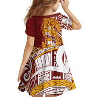 Couple Dolphins Maori Motif Family Matching Off Shoulder Maxi Dress and Hawaiian Shirt LT9 - Polynesian Pride