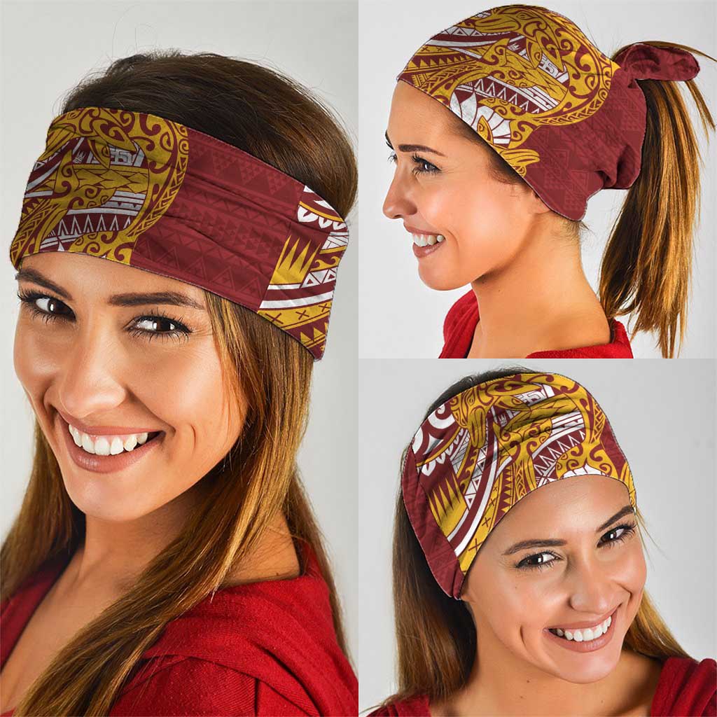Couple Dolphins Maori Motif Neck Gaiter - Polynesian Pride