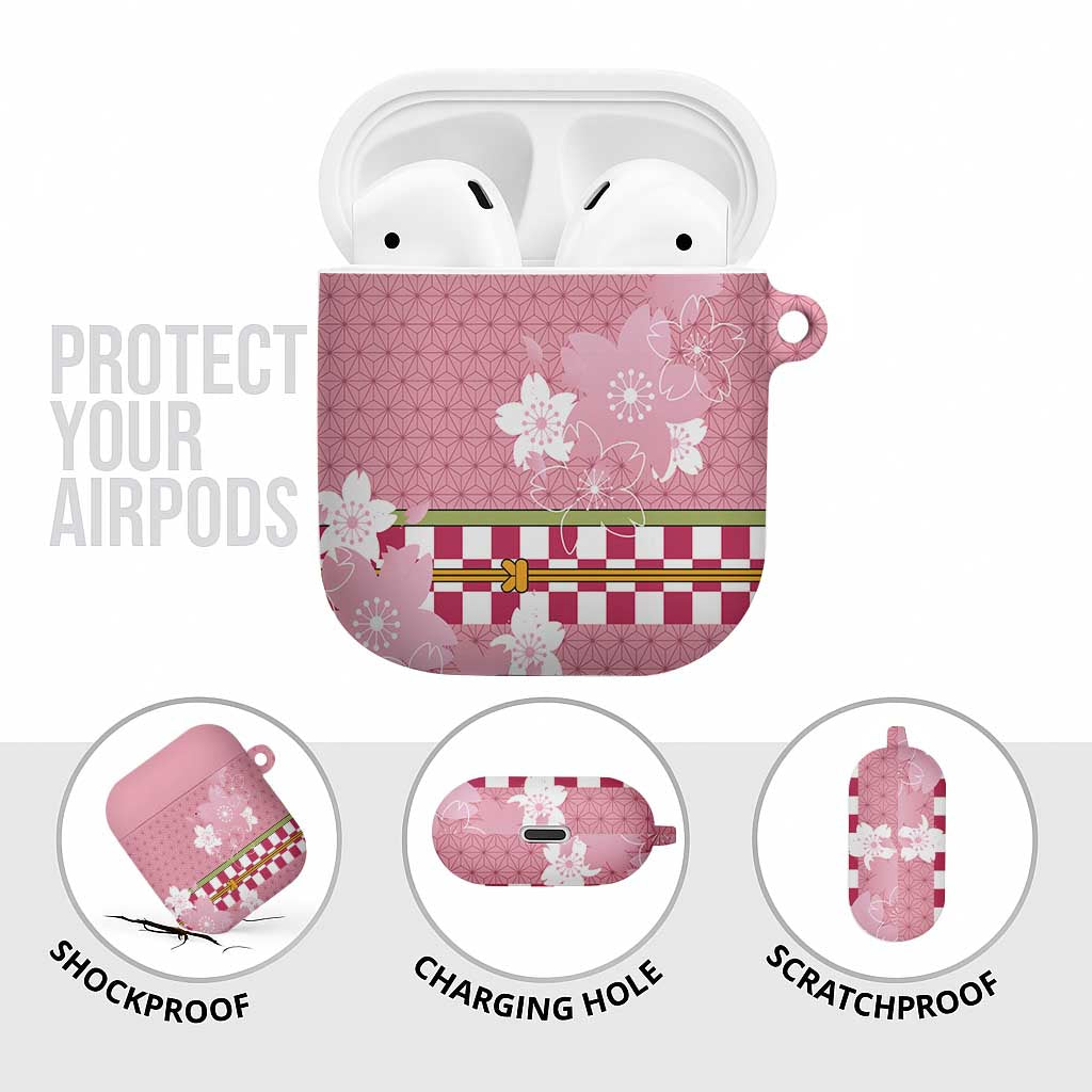 Japanese Asanoha Pattern AirPods Case Charm Against Evil Spirits - Polynesian Pride