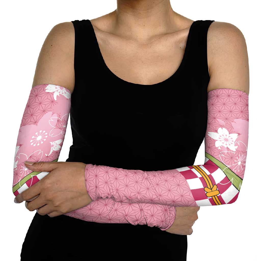 Japanese Asanoha Pattern Arm Sleeves Charm Against Evil Spirits - Polynesian Pride