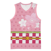 Japanese Asanoha Pattern Basketball Jersey Charm Against Evil Spirits - Polynesian Pride