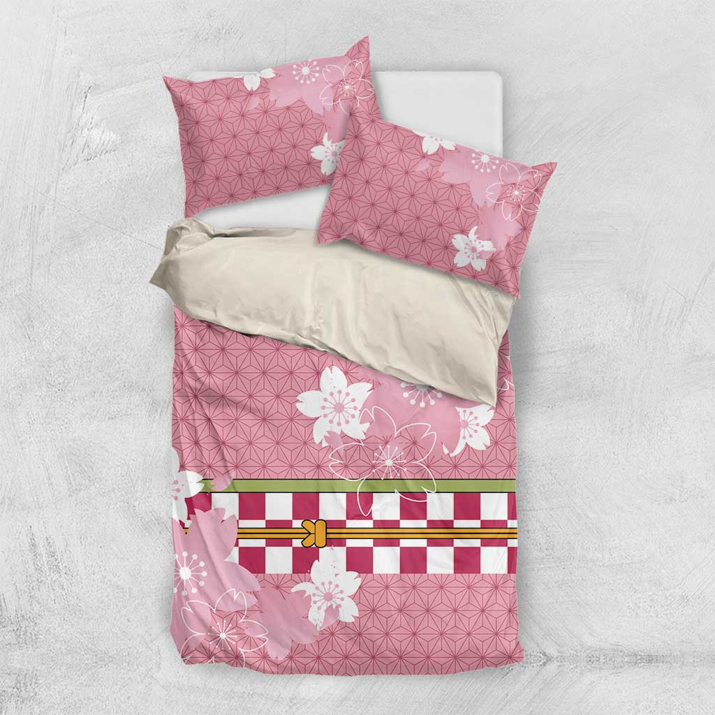 Japanese Asanoha Pattern Bedding Set Charm Against Evil Spirits - Polynesian Pride