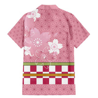 Japanese Asanoha Pattern Family Matching Mermaid Dress and Hawaiian Shirt Charm Against Evil Spirits LT9 - Polynesian Pride