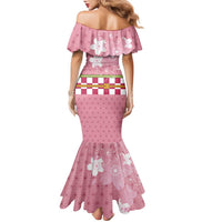 Japanese Asanoha Pattern Family Matching Mermaid Dress and Hawaiian Shirt Charm Against Evil Spirits LT9 - Polynesian Pride