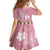 Japanese Asanoha Pattern Kid Short Sleeve Dress Charm Against Evil Spirits - Polynesian Pride