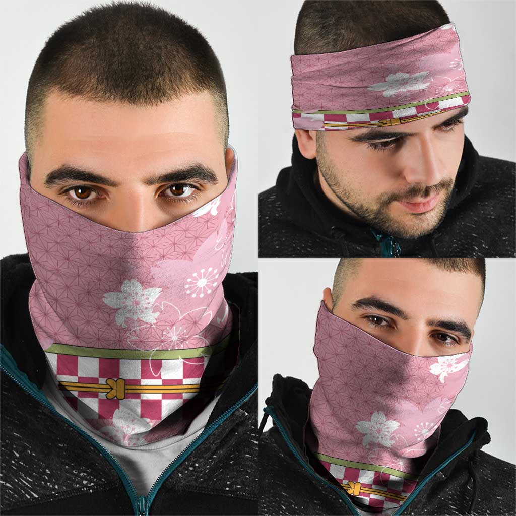 Japanese Asanoha Pattern Neck Gaiter Charm Against Evil Spirits - Polynesian Pride