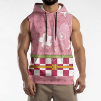 Japanese Asanoha Pattern Sleeveless Hoodie Charm Against Evil Spirits - Polynesian Pride