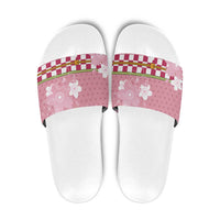 Japanese Asanoha Pattern Slide Sandals Charm Against Evil Spirits - Polynesian Pride