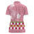 Japanese Asanoha Pattern Women Polo Shirt Charm Against Evil Spirits - Polynesian Pride