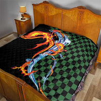 Japanese Asanoha Pattern Quilt Sun Flame Slayer Dragon Hinokami Kagura Spirit - Polynesian Pride