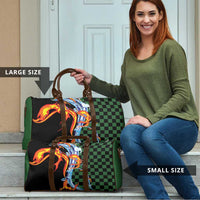 Japanese Asanoha Pattern Travel Bag Sun Flame Slayer Dragon Hinokami Kagura Spirit LT9 - Polynesian Pride
