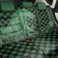 Japanese Asanoha Pattern Back Car Seat Cover Water Breathing Slayer Dragon LT9 - Polynesian Pride