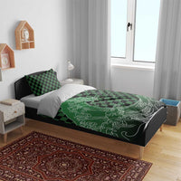Japanese Asanoha Pattern Bedding Set Water Breathing Slayer Dragon - Polynesian Pride