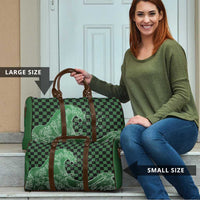 Japanese Asanoha Pattern Travel Bag Water Breathing Slayer Dragon LT9 - Polynesian Pride