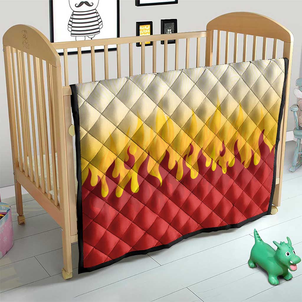 Japanese Kaen Pattern Quilt Flame Pillar Blazing Lion Heart LT9 - Polynesian Pride