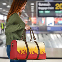 Japanese Kaen Pattern Travel Bag Flame Pillar Blazing Lion Heart LT9 - Polynesian Pride