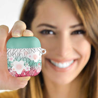 Japanese Kocho Pattern AirPods Case Insect Pillar Butterfly Flower Fairy - Polynesian Pride