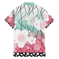 Japanese Kocho Pattern Family Matching Off Shoulder Short Dress and Hawaiian Shirt Insect Pillar Butterfly Flower Fairy LT9 - Polynesian Pride