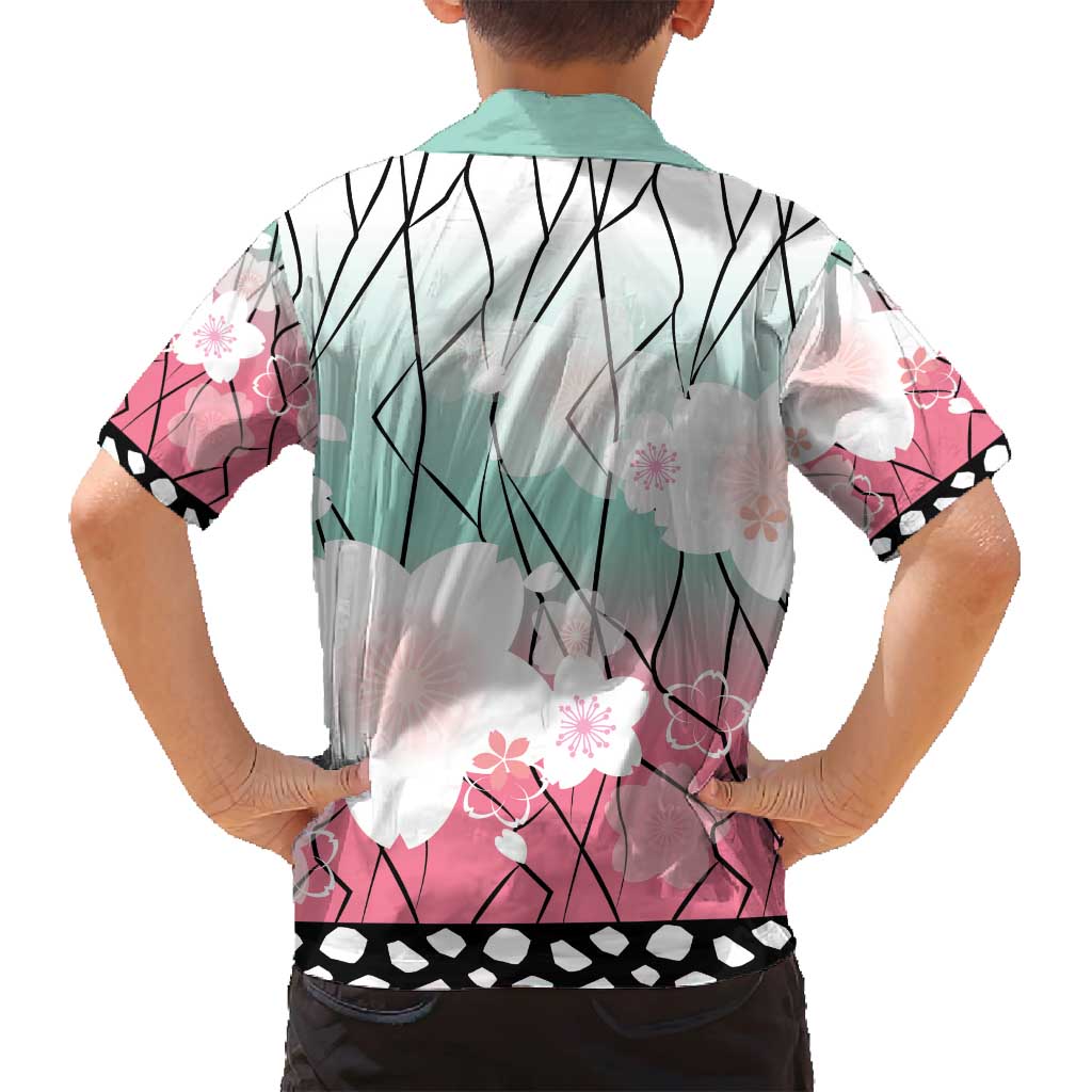 Japanese Kocho Pattern Family Matching Summer Maxi Dress and Hawaiian Shirt Insect Pillar Butterfly Flower Fairy LT9 - Polynesian Pride