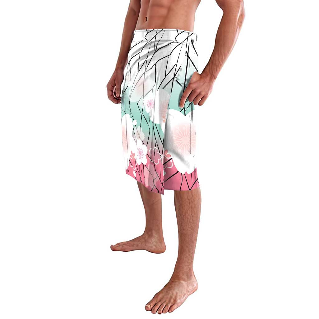 Japanese Kocho Pattern Lavalava Insect Pillar Butterfly Flower Fairy - Polynesian Pride