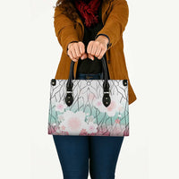 Japanese Kocho Pattern Leather Bag Insect Pillar Butterfly Flower Fairy LT9 - Polynesian Pride