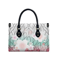 Japanese Kocho Pattern Leather Bag Insect Pillar Butterfly Flower Fairy LT9 - Polynesian Pride