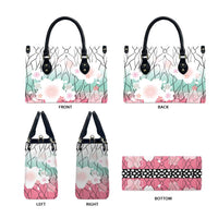Japanese Kocho Pattern Leather Bag Insect Pillar Butterfly Flower Fairy LT9 - Polynesian Pride