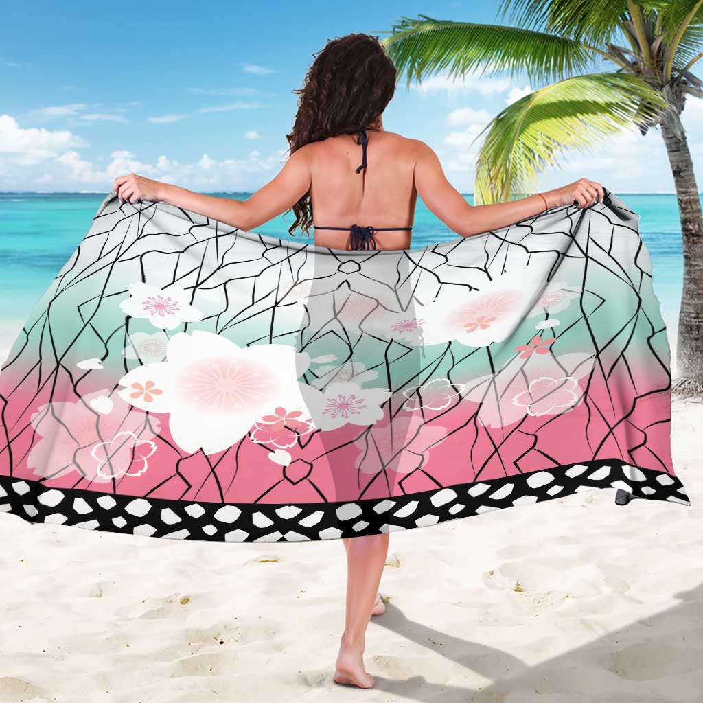 Japanese Kocho Pattern Sarong Insect Pillar Butterfly Flower Fairy LT9 - Polynesian Pride