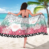 Japanese Kocho Pattern Sarong Insect Pillar Butterfly Flower Fairy LT9 - Polynesian Pride