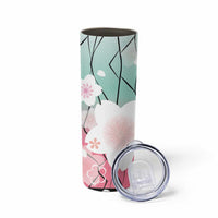 Japanese Kocho Pattern Skinny Tumbler Insect Pillar Butterfly Flower Fairy LT9 - Polynesian Pride