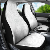 Samoa Lotu Tamaiti Car Seat Cover Polynesian White Sunday Simple LT9 - Polynesian Pride