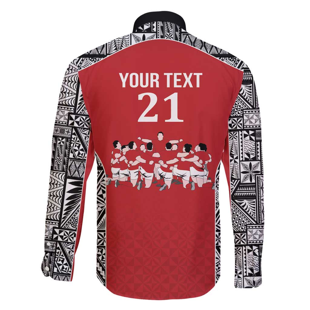 Custom Tonga Rugby Mate Ma'a Family Matching Puletasi and Hawaiian Shirt Tonga XIII Make History Pacific Champions LT9 - Polynesian Pride
