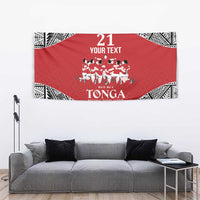 Custom Tonga Rugby Mate Ma'a Tapestry Tonga XIII Make History Pacific Champions LT9 - Polynesian Pride