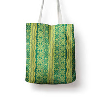 Hawaii Lei with Tribal Quilt Motif Tote Bag LT9 - Polynesian Pride