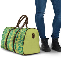 Hawaii Lei with Tribal Quilt Motif Travel Bag - Polynesian Pride