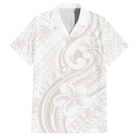 Hawaii Plumeria Lokelani Pikake Lei Hawaiian Shirt Sandy Beige Polynesian Tattoo