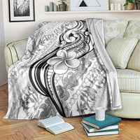 Hawaii Plumeria Lokelani Pikake Lei Blanket Ele'ele Polynesian Tattoo