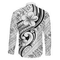 Hawaii Plumeria Lokelani Pikake Lei Family Matching Mermaid Dress and Hawaiian Shirt Ele'ele Polynesian Tattoo LT9 - Polynesian Pride