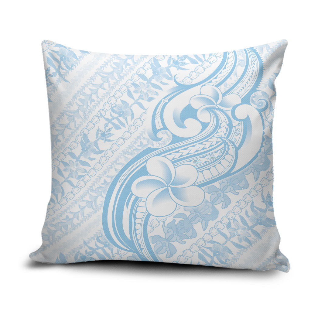 Hawaii Plumeria Lokelani Pikake Lei Pillow Cover Uliuli Polynesian Tattoo