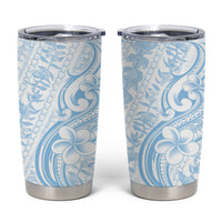 Hawaii Plumeria Lokelani Pikake Lei Tumbler Cup Uliuli Polynesian Tattoo