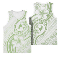 Hawaii Plumeria Lokelani Pikake Lei Basketball Jersey Oma'oma'o Polynesian Tattoo LT9 - Polynesian Pride