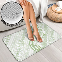 Hawaii Plumeria Lokelani Pikake Lei Bathroom Set Oma'oma'o Polynesian Tattoo
